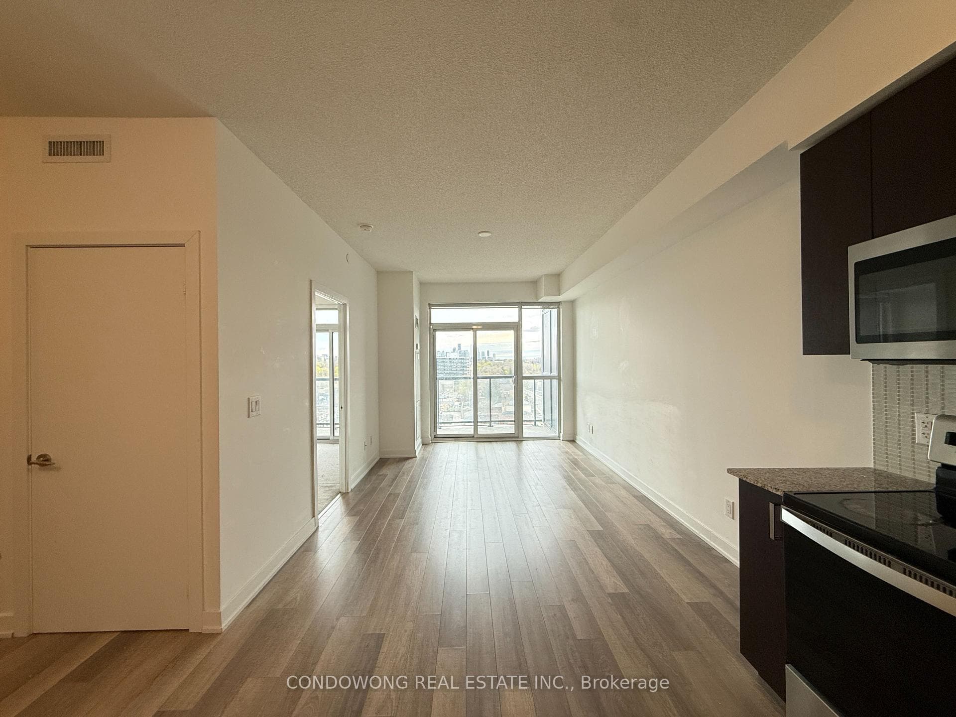 The whole unit is very bright and spacious